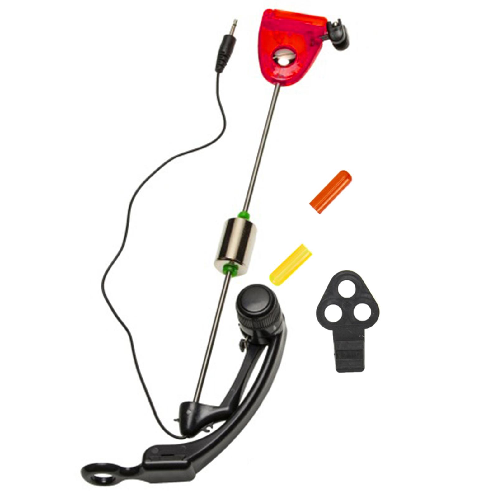 Рыбалка Клевалка Сигнализатор Рыбалка Цепочка Оповещение Свингеры Сигнализатор Рыбалка Лампа Рыбалка Инструмент Карп Рыбалка Инструмент Удилище Сигнализатор Адаптер Аксессуар красный
