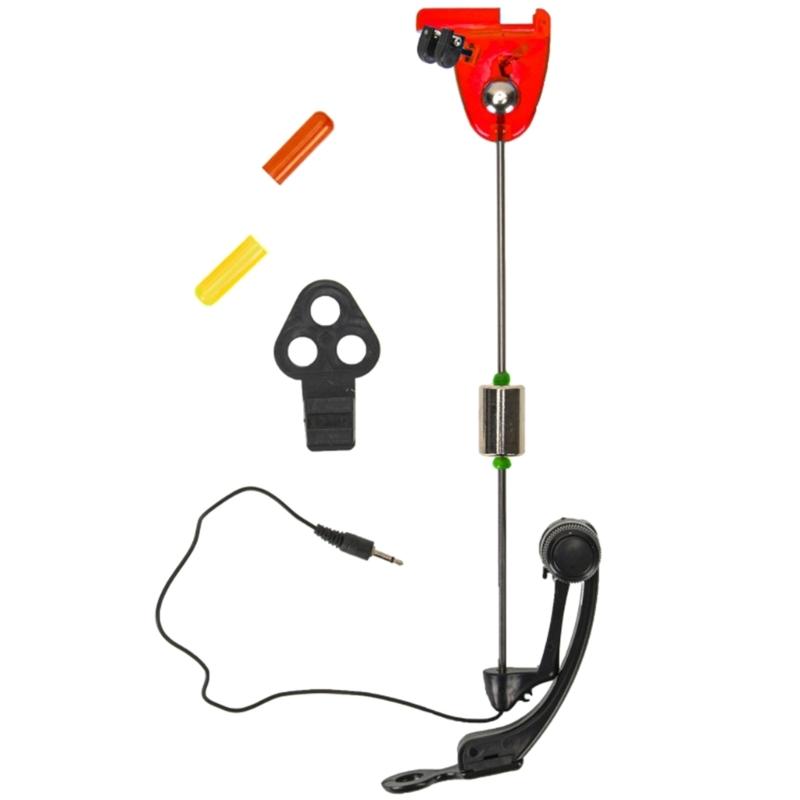 Рыбалка Клевалка Сигнализатор Рыбалка Цепочка Оповещение Свингеры Сигнализатор Рыбалка Лампа Рыбалка Инструмент Карп Рыбалка Инструмент Удилище Сигнализатор Адаптер Аксессуар красный