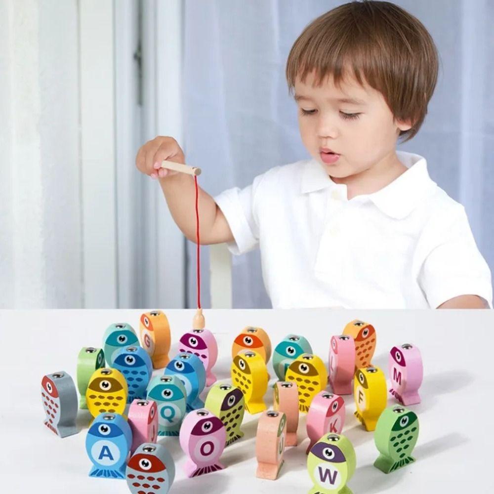 Океаническая рыбалка Магнитная рыбалка Игровой набор Морская жизнь Магнитная рыбалка Игрушки Детский сад Figure