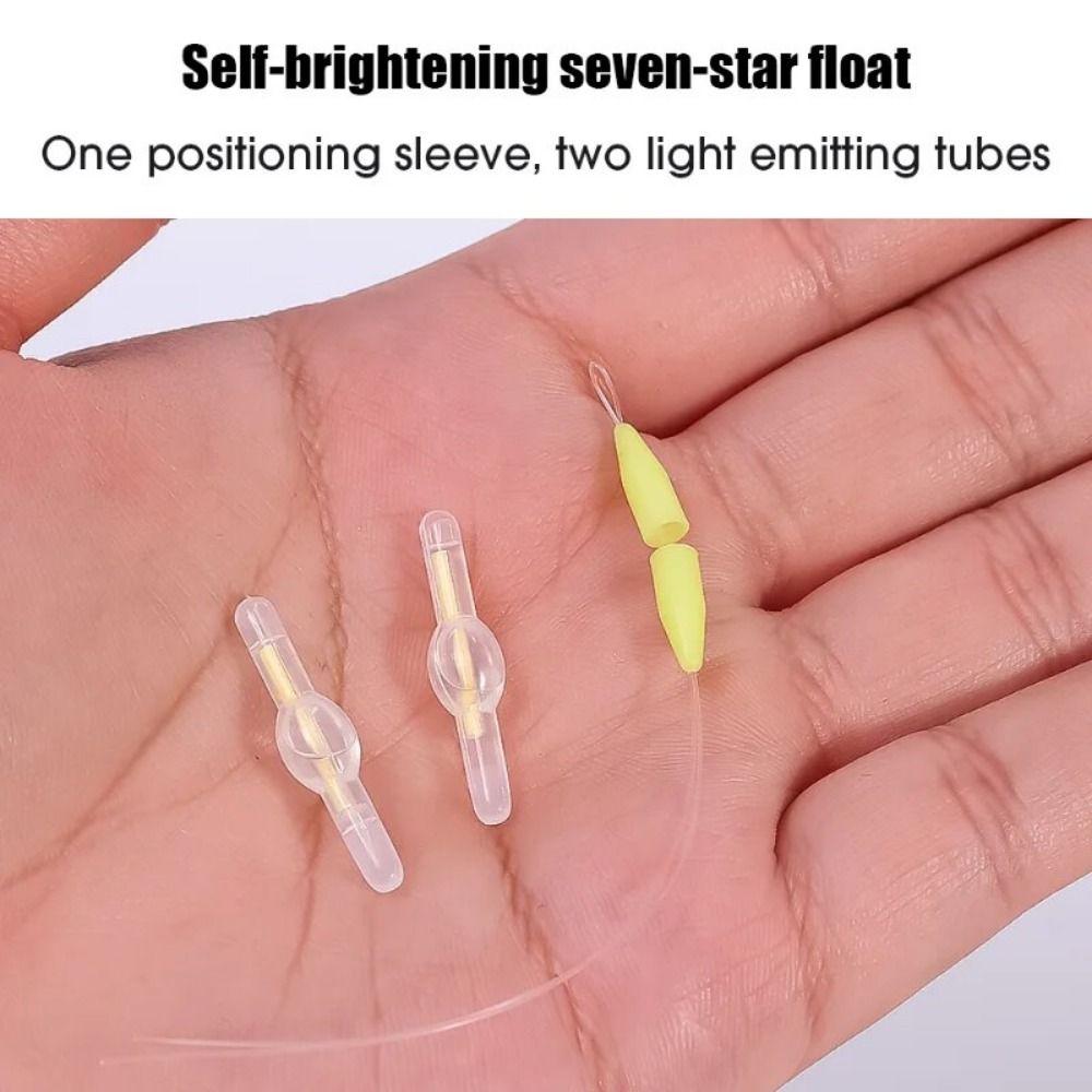 Трубка Форма Рыбалка Флуоресцентный Светильник Рыбалка Поплавок Свет Ночная Рыбалка Поплавок Ночная Рыбалка 1 set